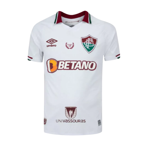 Camisa Fluminense Away 22/23 - Com Patrocínio - Torcedor - Masculino - Branca