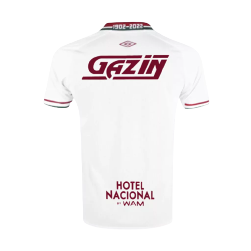 Camisa Fluminense Away 22/23 - Com Patrocínio - Torcedor - Masculino - Branca