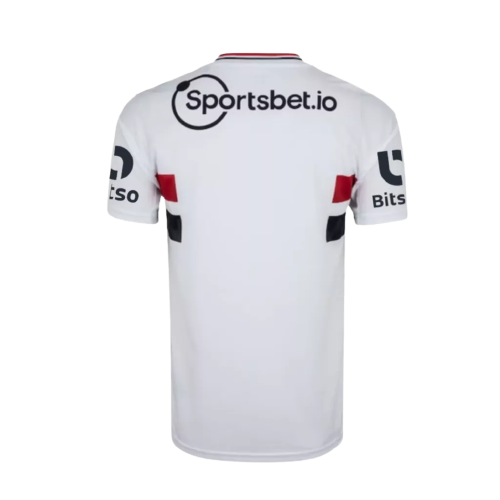 Camisa São Paulo Home 22/23- Com Patrocínio - Torcedor - Masculino - Branca