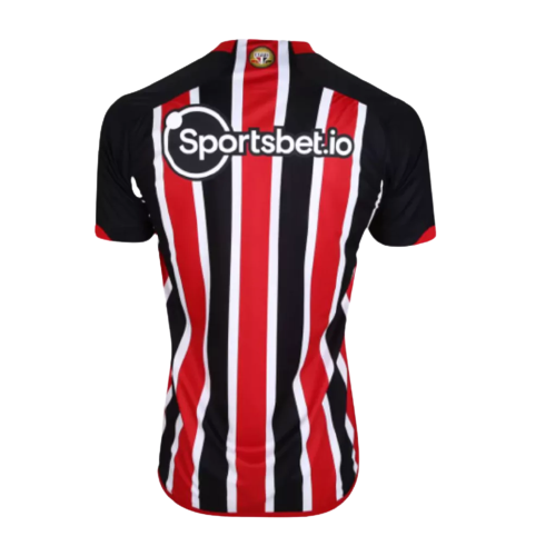 Camisa São Paulo Away 23/24 - Torcedor - Masculino - Vermelha e Preta